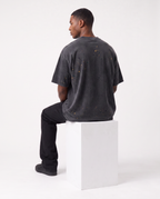 KICKD Vintage Washed Oversized Tee | Heavyweight Cotton